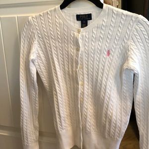 Polo Ralph Lauren Girls Cardigan Size XL